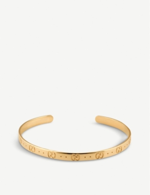 gucci gold bangle bracelet