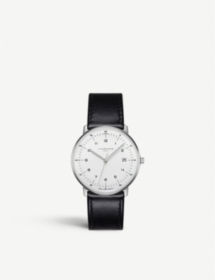 JUNGHANS 058 4820.00 Max Bill Mega sterling silver plated