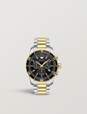 movado series 800 gold
