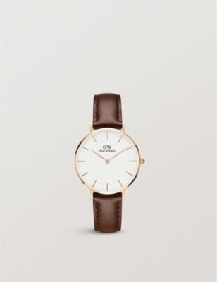 DANIEL WELLINGTON Classic Petite St Mawes rose gold watch 32mm