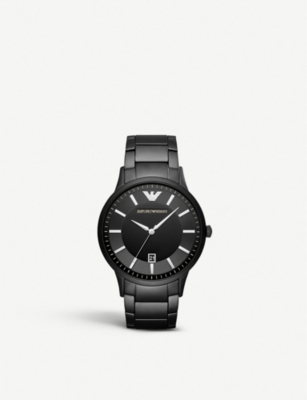 Renato stainless steel quartz watch 