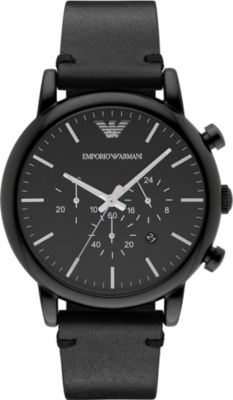 emporio armani his and hers watches