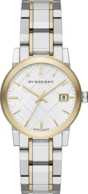 BURBERRY - bu9115 The City stainless steel watch | Selfridges.com