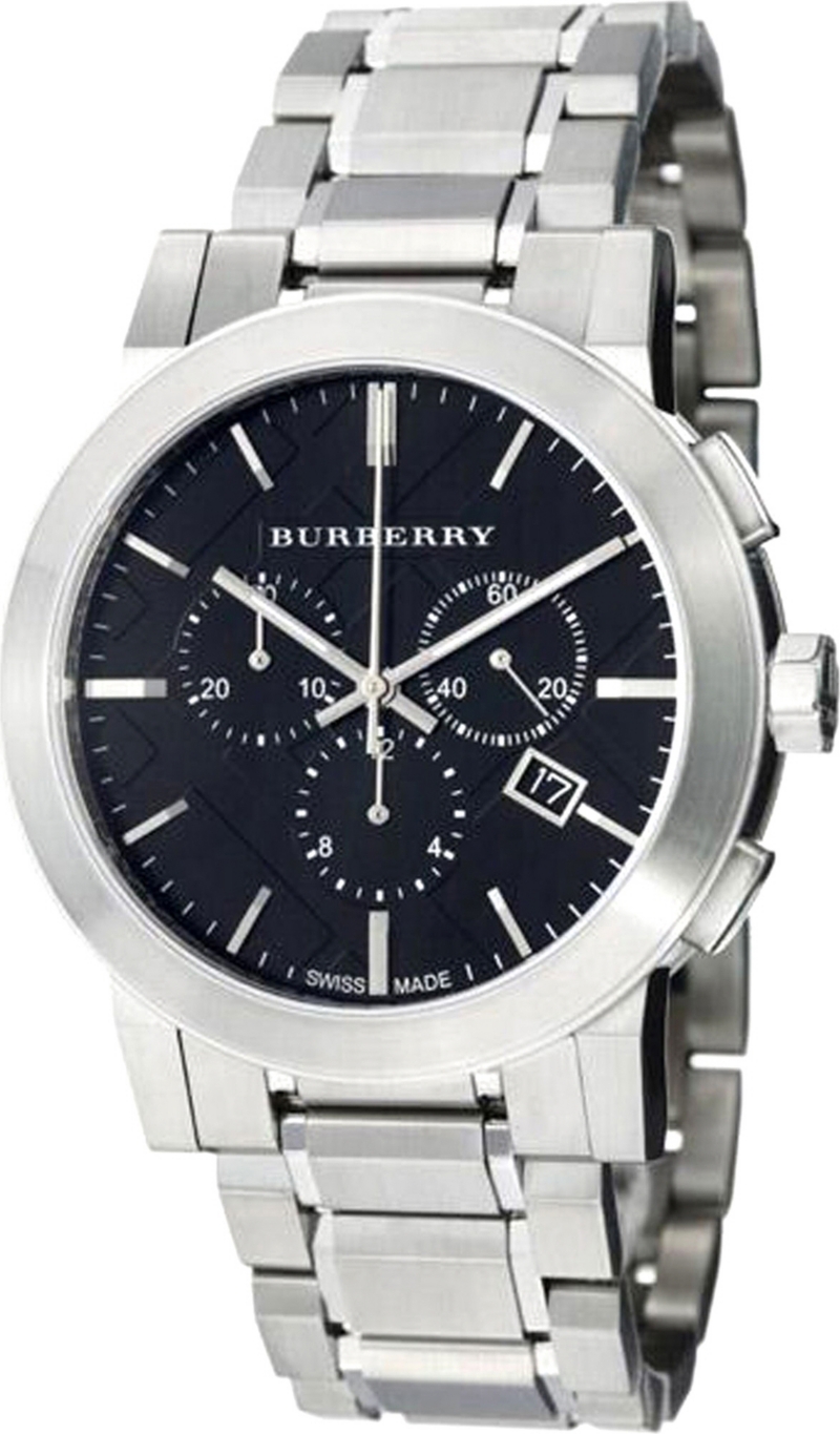 BURBERRY BU9351 Stainless steel chronograph watch