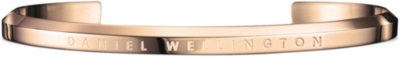 DANIEL WELLINGTON - Cuff plated stainless steel bracelet small | Selfridges.com