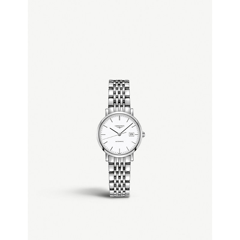 Longines L4.310.4.12.6 Elegant stainless steel watch