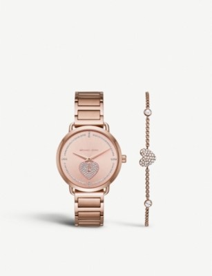 michael kors watch and bracelet gift set