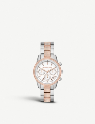 michael kors bling watch