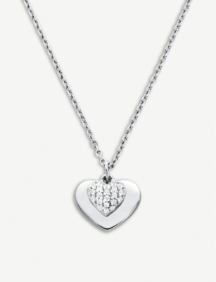 michael kors necklace heart