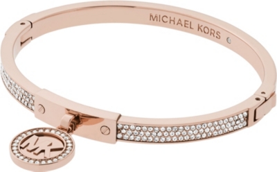 michael kors gold and diamond bracelet