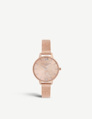 OLIVIA BURTON OB16GD12 Celestial rose gold plated stainless