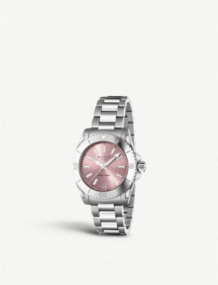GUCCI YA136401 DIVE STAINLESS STEEL WATCH