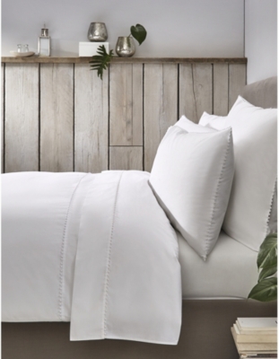 The White Company Avignon Double Cotton Duvet Cover 200x200cm