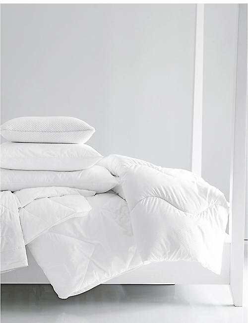 THE WHITE COMPANY: Breathable cotton single duvet 140cm x 200cm