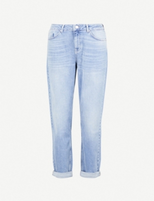 white company boyfriend jeans