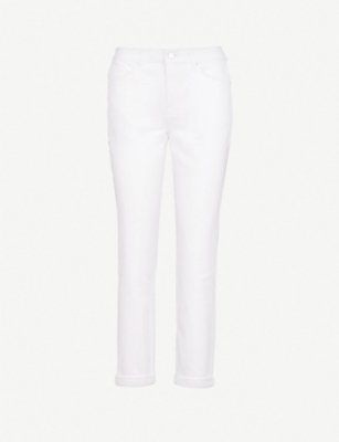 white company boyfriend jeans