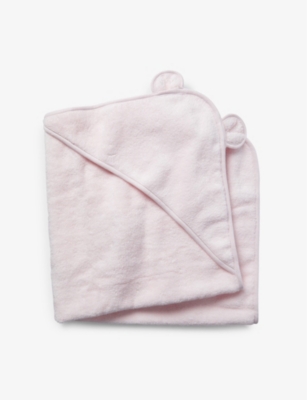 THE LITTLE WHITE COMPANY HYDROCOTTON HOODED TEDDY BEAR TOWEL 770-10121-BGTCA