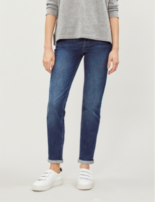 white company boyfriend jeans