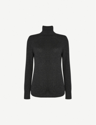 THE WHITE COMPANY Roll neck cashmere jumper
