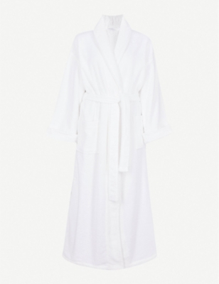 THE WHITE COMPANY: Cotton-towelling dressing gown