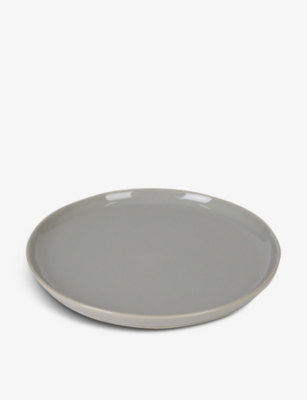 The White Company Portobello Stoneware Dinner Plate 28cm In Grey