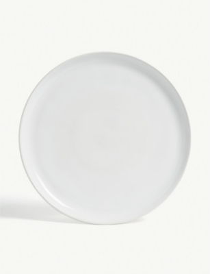 The White Company Portobello Stoneware Dinner Plate 28cm In White