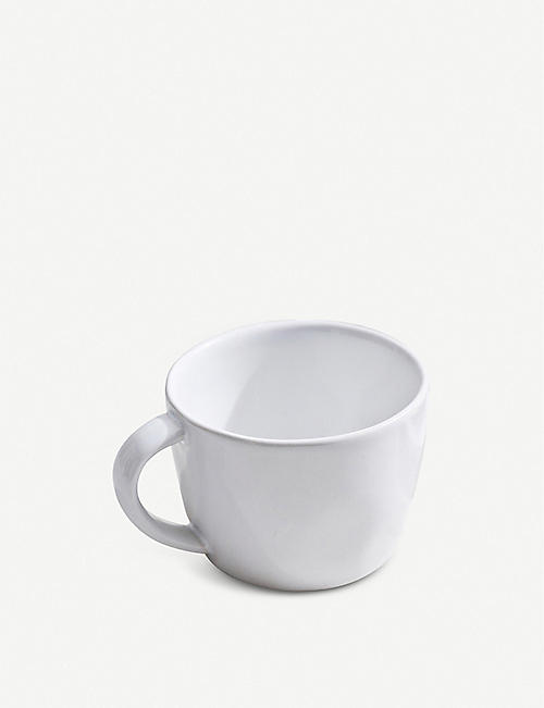 THE WHITE COMPANY: Portobello stoneware mug 7.7cm