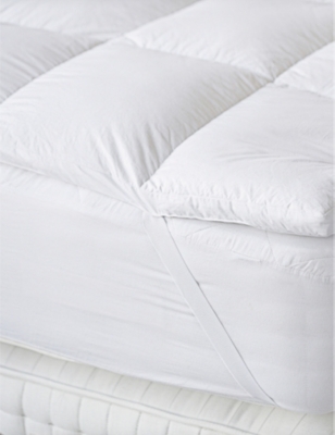 The White Company Classic Duck Feather Mattress Topper 140cm X 190cm In No Colour