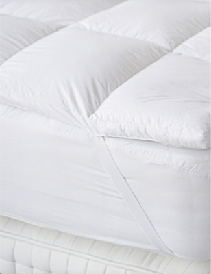 Shop The White Company No Colour Classic Duck-feather Mattress Topper