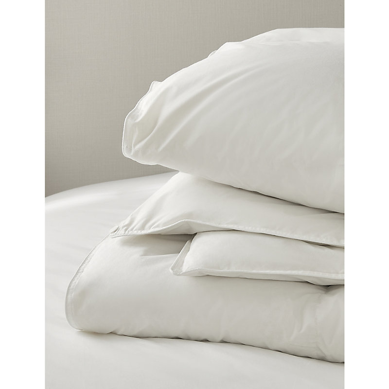 The White Company Duck Down And Feather 10.5 Tog Double Cotton Duvet
