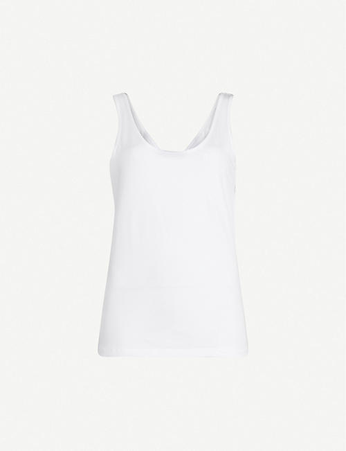 THE WHITE COMPANY: Essential reversible stretch-cotton vest