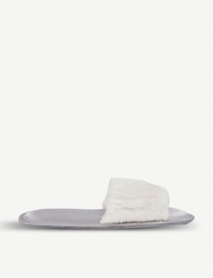 The white company online slider slippers