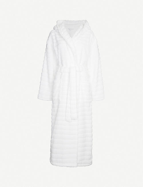 THE WHITE COMPANY: Hooded hydrocotton dressing gown