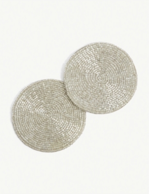 Kahro beaded coaster...