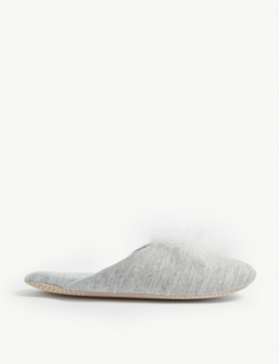 the white company mule slippers