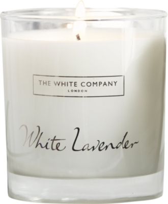 THE WHITE COMPANY White Lavender candle 140g