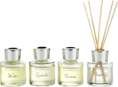 THE WHITE COMPANY Mini diffuser collection set of four 50ml