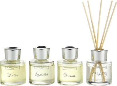 The White Company Mini Diffuser Collection Set Of Four 50ml