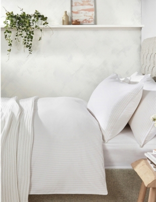 The White Company Markham Double Cotton Duvet Cover 200x200cm