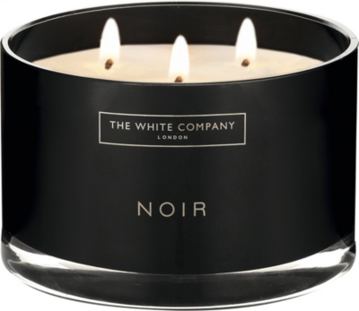 THE WHITE COMPANY Noir large 3wick candle 740g
