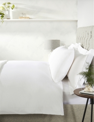 THE WHITE COMPANY: Row Cord cotton duvet cover