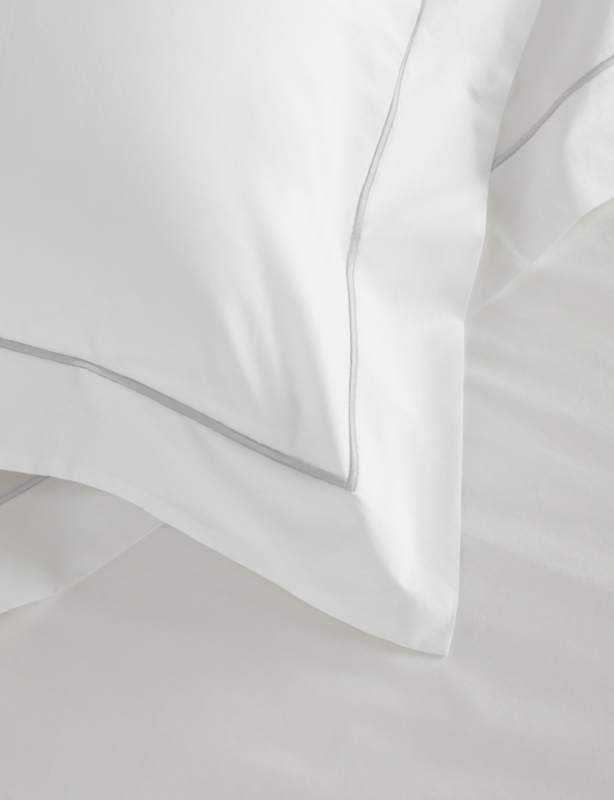 Savoy Oxford cotton pillowcase