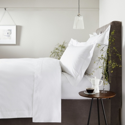 THE WHITE COMPANY: Savoy cotton flat sheet