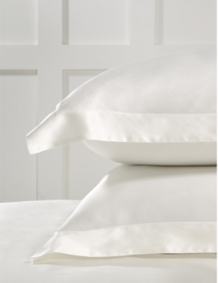 THE WHITE COMPANY: Silk pillowcase 75cm x 50cm