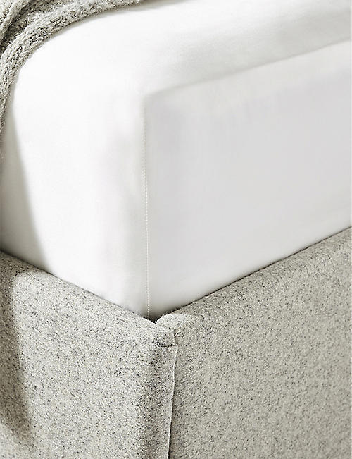 THE WHITE COMPANY: Audley double silk fitted sheet