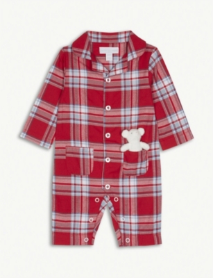 tartan sleepsuit