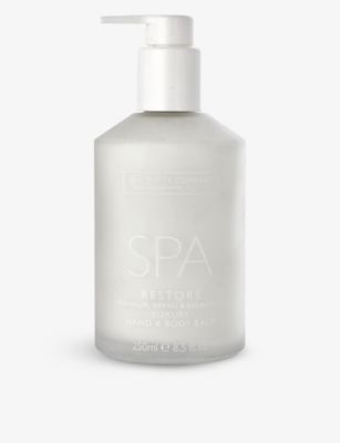 The White Company Spa Restore Hand & Body Balm 250g In No Colour