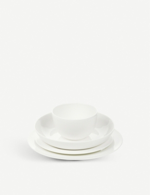 The White Company Symons Bone China Cereal Bowl 13.5cm In White
