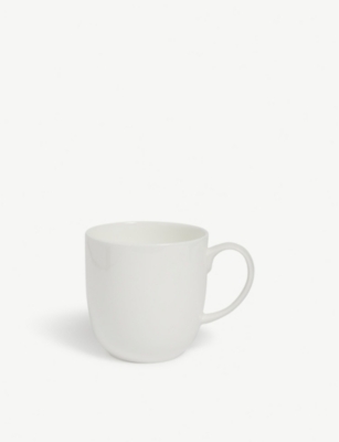 The White Company Symons Bone China Mug In White