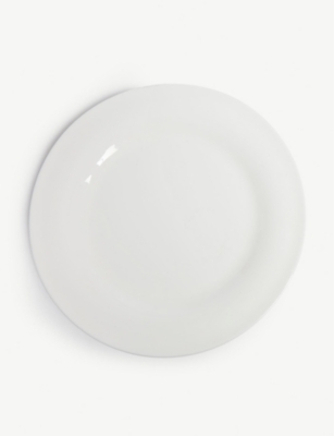 The White Company Symons Bone China Side Plate 23cm In White